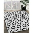 thumbnail image 2 of Ahgly Company Indoor Square Patterned Gray Novelty Area Rugs, 4' Square, 2 of 6