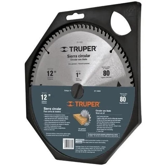 Sierra Circular Aluminio Truper 12686 100d 12' X 1'