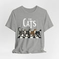 thumbnail image 3 of Funny Cats Beatles Crossing Parody T-shirt Abbey Road Parody Cat Shirt, 3 of 7