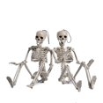 thumbnail image 3 of Halloween Poseable Full Life Size Human Skeleton Prop Anatomy Model Party Decor, 3 of 9