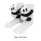 thumbnail image 2 of Calcetines Algodón Dibujos Animados Muñeca 3D 1 Par Divertidos para Niñas Y Mujeres (panda), 2 of 9