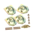 thumbnail image 2 of AMLESO Leg Mounting Plates Brackets Hardware High Strength for Sofa Furniture Chair, 2 of 8