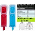 thumbnail image 2 of Motion Plus Wii Controllers 2Packs with Nunchucks, Wii Remote Controllers Compatible for wii and Wii U with Built in Motion Plus, 2 of 7