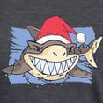 thumbnail image 3 of CafePress - Christmas Shark T Shirt - Womens Tri-blend T-Shirt, 3 of 4
