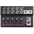 thumbnail image 2 of Mezclador De Sonido, Mezclador De Teclados De Metal, Control Separado De Volumen, 10 Canales Para El Hogar, 2 of 7