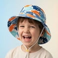 thumbnail image 2 of Zanarzt Baby Sunhat Sun Hat for Toddler Baby Kids Fishing Hat UPF 50+ Breathable Sun Hat Beach Hat Blue,3-8 Years, 2 of 9