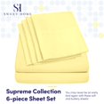 thumbnail image 2 of Sábanas Sweet Home Collection, 6 unidades, 1500 Supreme King, 2 of 6