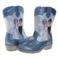 thumbnail image 4 of Botas vaqueras Cowgirl Disney Frozen Elsa Anna Blue Girl, 4 of 6