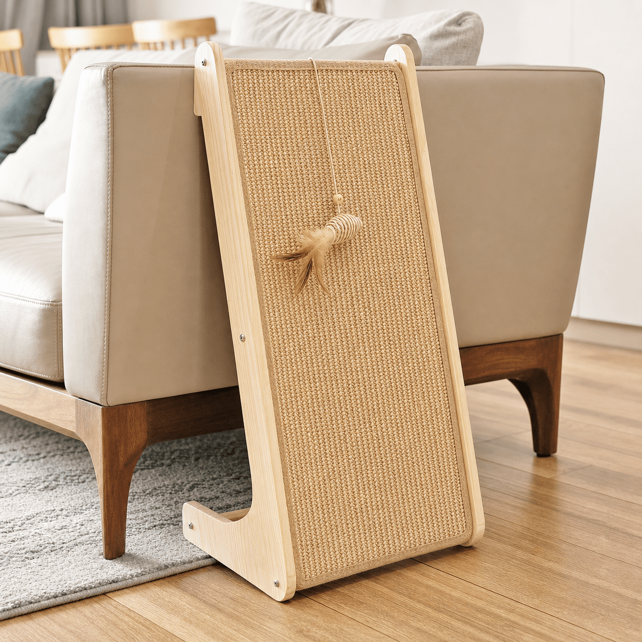Classic Ramp L Shape Sisal Cat Scratcher