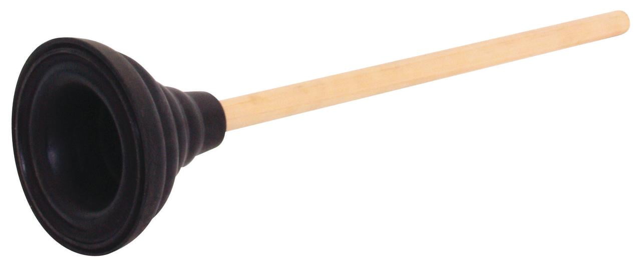 ProSource High Capacity Plunger, Black