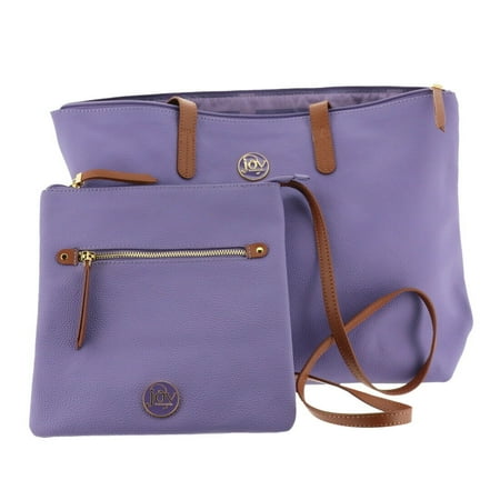 Leather Medium Shopper - JOY Leather Handbag Crossbody Shopper Tote 612-015