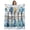 blue, variant on Seasonal Botanical Blooms Throw Blanket, Flannel Fleece Blanket with Striped Design for Couch, Blue Yellow Flowers Soft Breathable All Season Plush Blankets for Sofa Office Chair 30"x40"