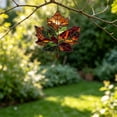 thumbnail image 4 of Fall Window Suncatcher, Stained Glass Style Acrylic Maple Leaf Hanging Ornament, Harvest Seasonal Wall, Porch & Balcony Home Decor, 4 of 7