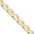 thumbnail image 1 of 10K Yellow Gold 9mm Hand-Polished Anchor Link Bracelet, 1 of 2