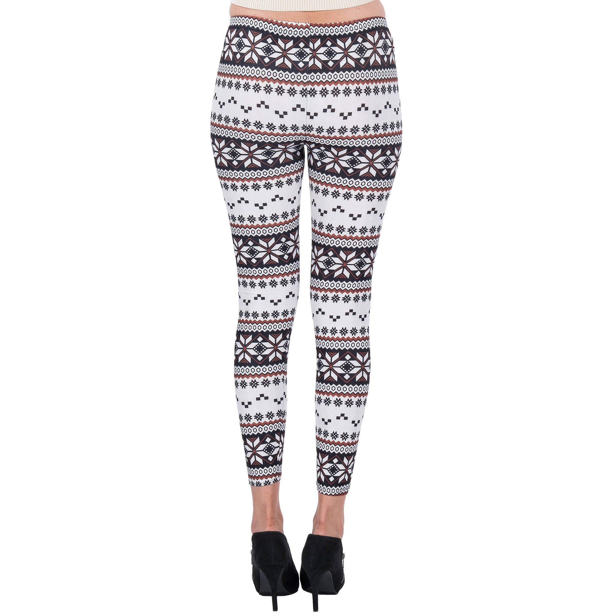 Women's Arctic Design Full Length Stretchy Leggings