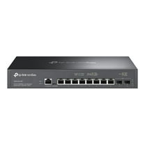 TP-Link Omada 8-Port 2.5G L2 Managed Switch - 8 Ports - Manageable - 2.5 Gigabit Ethernet, 10 Gigabit Ethernet - 2.5GBase-T, 10GBase-X - 2 Layer Supported - 15 W Power Consumption - Twisted Pair, ...
