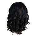 thumbnail image 1 of DOPI Headband Wigs Fashion Women's Full Wig Curly Wig Short Wig Styling Cool Wig Black, 1 of 4