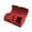 Red, variant on Mauxuk Portable Velvet Jewelry Box with Arch Design - Compact & Travel-Friendly Storage Organizer for Jewelry | Durable Composite Materials, Fashionable & Decorative