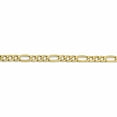 thumbnail image 3 of 10K Yellow Gold 4.2mm Semi-Solid Figaro Chain (18 X 4.2) Made In South Africa 10bc94-18, 3 of 5