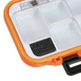 thumbnail image 4 of Unique Bargains Waterproof Fishing Lure Box, Two-Sided Plastic Fish Tackle Bait Small Case Storage Container, Orange, 4 of 5