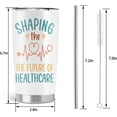 thumbnail image 2 of Nursing Instructor Gifts, Clinical Instructor Nurses Week Gifts, 20oz Stainless Steel Tumbler with Lid Straw, 2 of 6