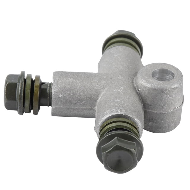 Adaptador de Manguera de Aceite de Freno Hidráulico de 3 Para Motocicleta ATV, Acoplamiento en t de 10 mm