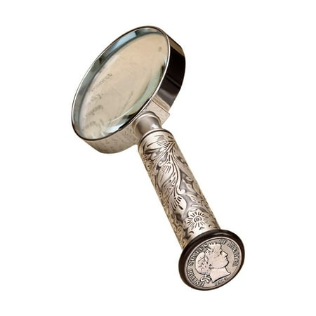 - American Coin Treasures Silver Barber Dime Magnifying Glass