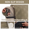 thumbnail image 2 of Y YUNHSOM Waterproof Stretch Recliner Chair Covers, Stable Washable Slipcovers Chair Protectors for Home, Kitchen, Office (Khaki,2Seat), 2 of 7