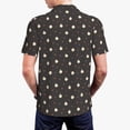 thumbnail image 3 of Balery Funny Chicken Printed Men’s Short Sleeve Polo Shirt, Midweight Men's Shirt,Golf Polo shirts -3X-Large, 3 of 8