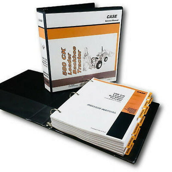 Case 580Ck Tractor Loader Backhoe Service Manual Technical Shop Book