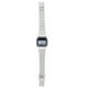 thumbnail image 2 of Reloj de Pulsera Rectangular con Luz Trasera Y Correa de Acero Inoxidable Resistente Al Agua Pantalla de 12/24 Horas Fecha Semana Alarma Cronógrafo ANGGREK  Otros, 2 of 8