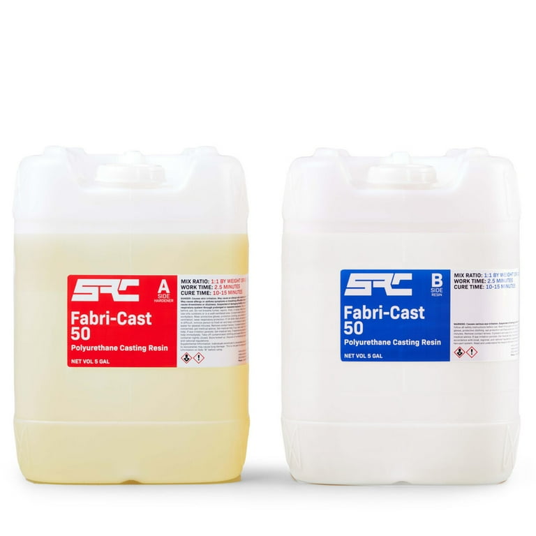 Model-Pro Polyurethane Casting Resin Liquid Plastic for Making Models and  Crafts - 10 Gallon Kit