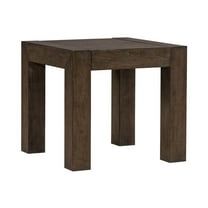 Liberty Furniture Cascade Falls Living Room Square End Table - Satin Espresso