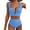 Sky Blue, variant on SHEWIN Women Swimsuits Bikinis Sets Bathing Suits 2 Piece Sets High Waisted Bikini Swimming Suits Cut Out Vacation Outfits Red L