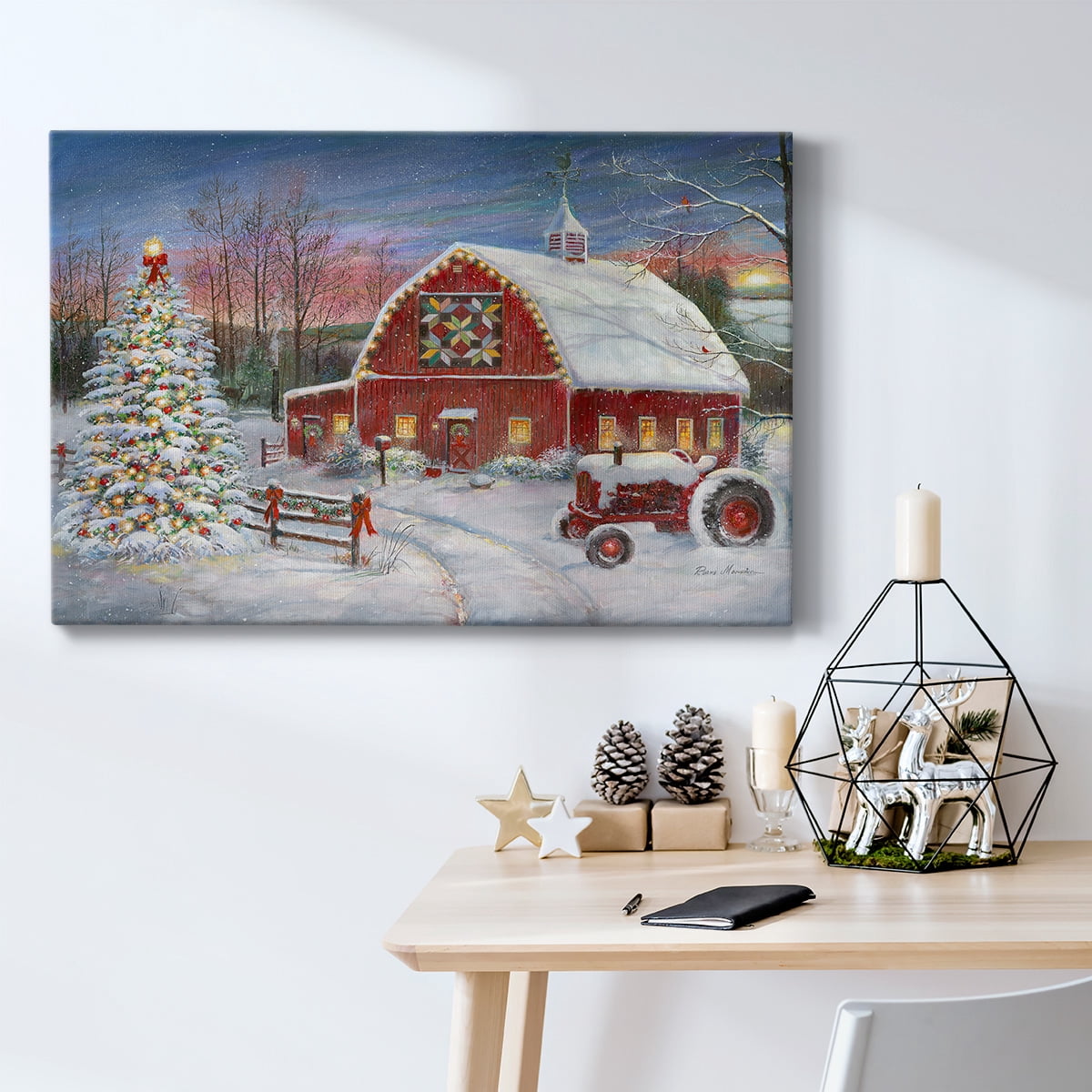 Anticipating Christmas- Gallery Wrapped Canvas
