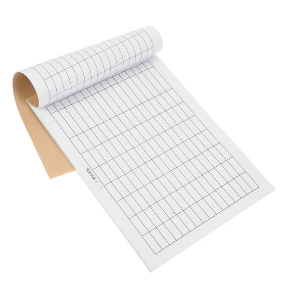 QUTETN Blank Accounting Ledger Inventory Management Book Financial Record Book Grid-Lined Ledger for Office Warehouse School Home