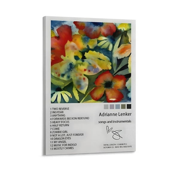 Adrianne Lenker Poster (18) Picture Print Canvas Poster Wall Paint Art Posters Decor Modern Home Artworks Gift 16x24inch(40x60cm)