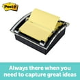 thumbnail image 2 of Post-it Pop-up Notes Dispenser, 3x3 in, Black Base Clear Top (DS330-BK) 3" x 3", 2 of 8