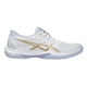 thumbnail image 1 of Tenis Asics Mujer Dama Gel Rocket 12 Blanco Dorado Voleibol blanco 4.5 MX, 1 of 9