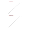 thumbnail image 4 of Injueey Barras telescópicas para cortina de ducha, riel ajustable multifuncional, tensión de poste, acero al carbono extensible, gasa para Type2 NO2, 4 of 6
