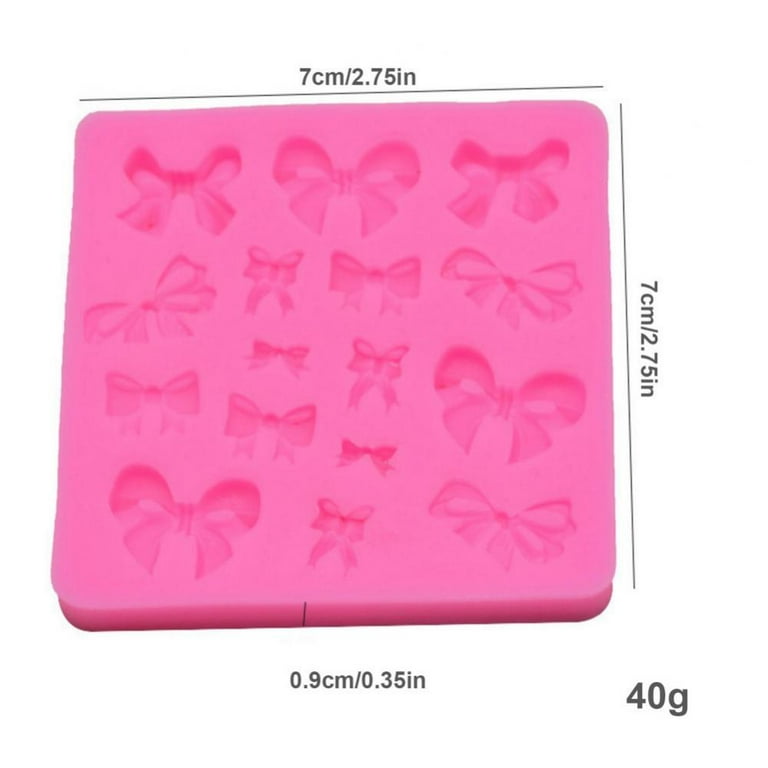Mini Bow Candy Molds