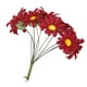 thumbnail image 4 of Paquete de 100 cabezas de flores artificiales de margaritas para bodas, fiestas y manualidades. Incluye broches para el cabello. Colores disponibles., 4 of 6