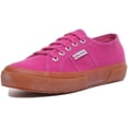 thumbnail image 6 of Superga 2750 Cotu Women's Classic Lace Up Casual Sneakers In Fuchsia Size 8, 6 of 6