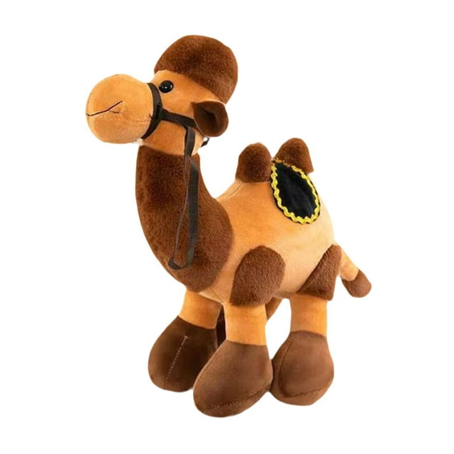 Peluche de camello del desierto, juguete suave para sofá, decoración del hogar para dormitorio 50 centímetros