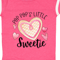 thumbnail image 4 of Inktastic Pop Pop's Little Sweetie with Pink Heart Cookie Boys or Girls Baby Bodysuit, 4 of 5
