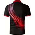 thumbnail image 3 of Afdoent Polo Shirts For Men Summer Short Sleeved Shirt Fashion Casual Business Large Sized Breathable Buttoned Collar Shirt Mens Polo Shirts, 3 of 4