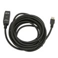 thumbnail image 1 of USB 3.0 Extension Cable Black 16.4ft 5Gbit Per Sec Male to Female USB Active USB Extension Cord for Hub Mouse Keyboard, 1 of 5