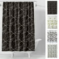 thumbnail image 1 of Sentmoon Shower Curtains for Bathroom Boho Shower Curtain Bathroom Shower Curtain Proof Printed Shower Curtain Bathroom Curtain Toilet Partition Curtain No Need To Punch Holes To Provide Hook, 1 of 7