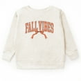 thumbnail image 6 of Varsity Fall Vibes Coquette - Toddler Graphic Sweatshirt and Youth Graphic Sweatshirt, 6 of 15