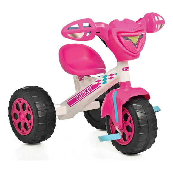 Triciclo Montable Prinsel Rocket con sonidos Rosa